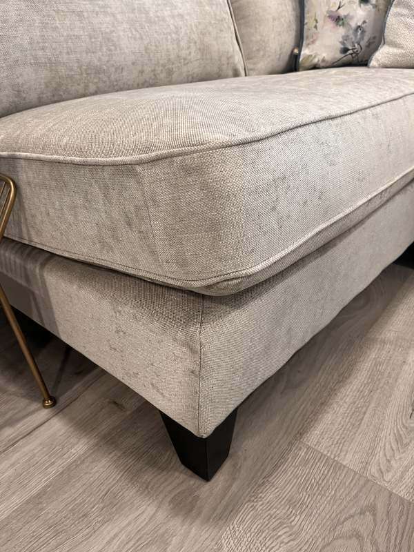 James Right Hand Facing Corner Sofa with Footstool