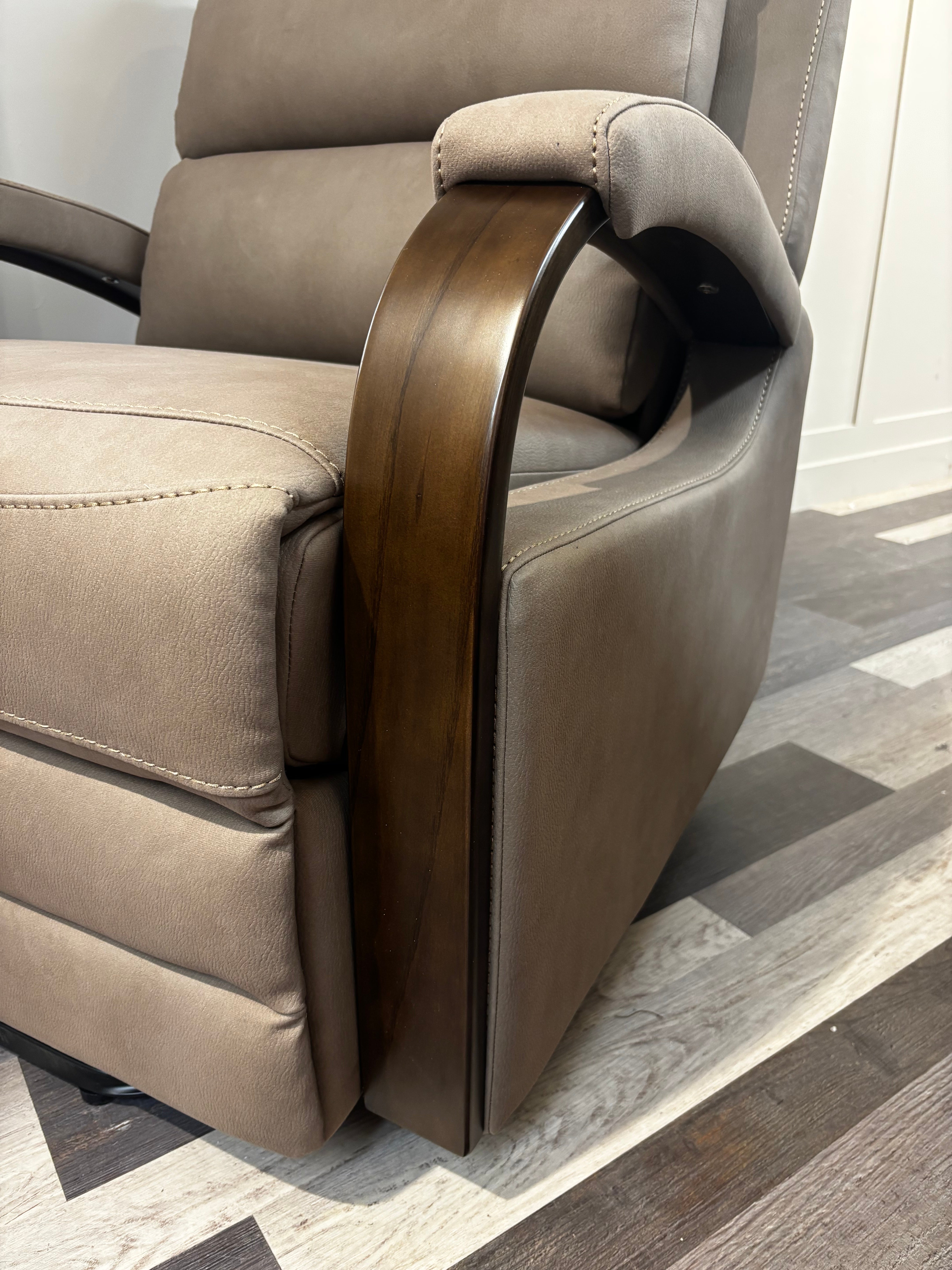 Tilt and Lift Armchair Tan