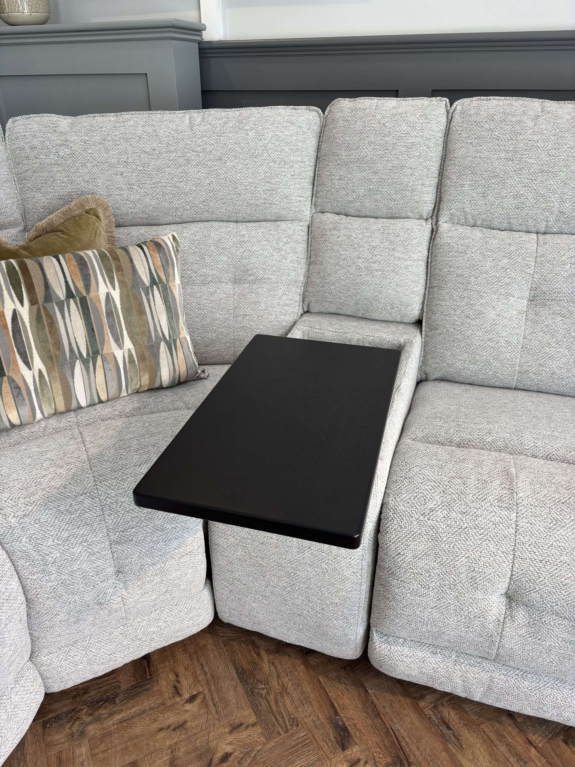 Praque Corner Sofa with Swivel Tray