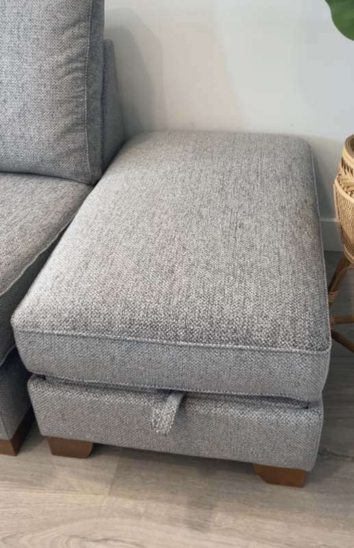 Dorset Corner Sofa with Footstool