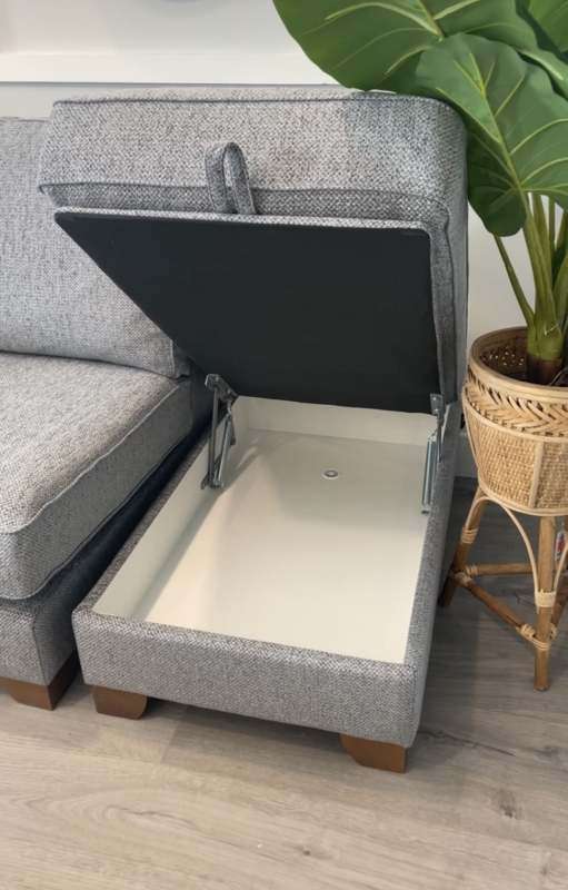 Dorset Corner Sofa with Footstool