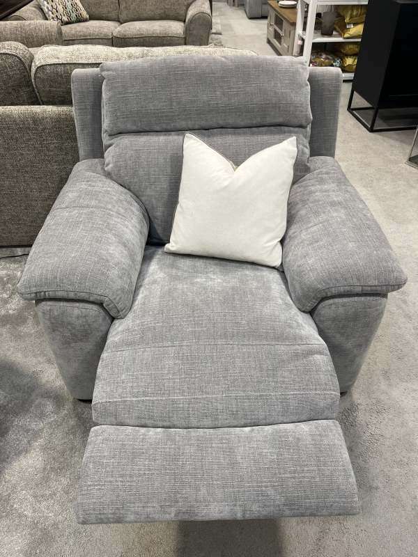 Tessa 1 Seater Grey Motorised Armchair