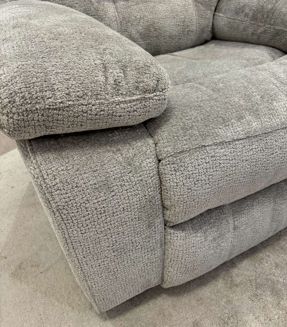 Harmony Grey Recliner Armchair
