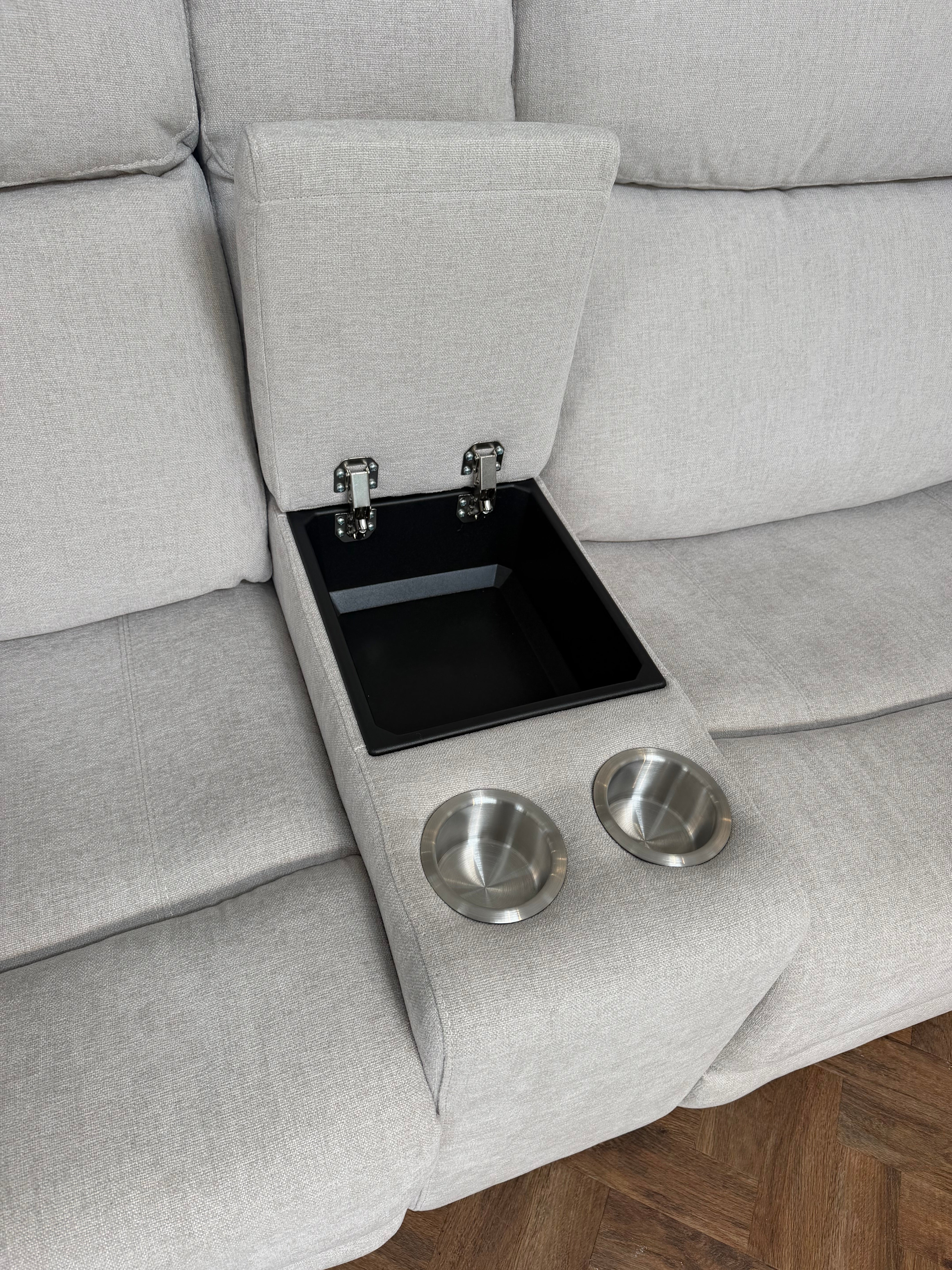 Harlem Corner Electric Recliner Sofa 6 piece