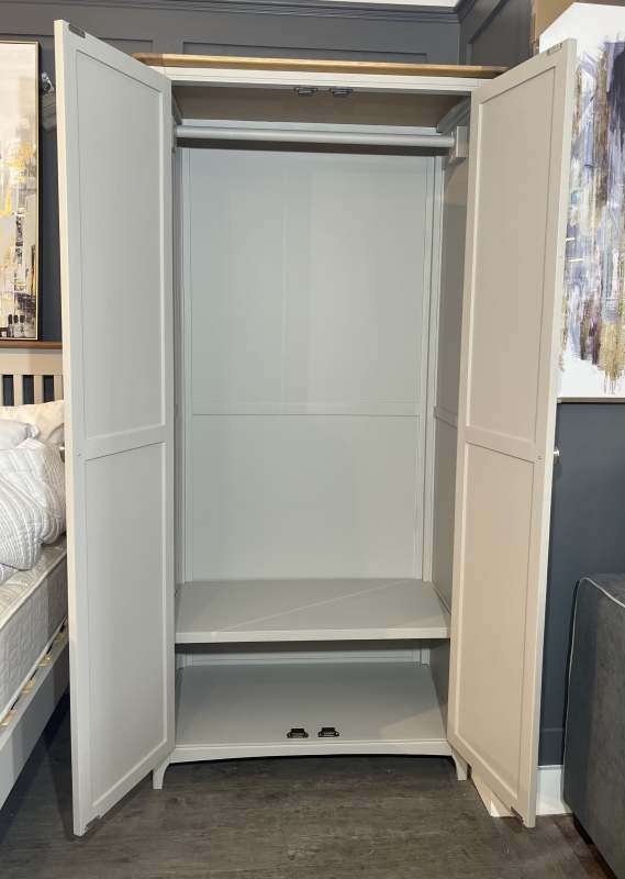 Lagan Wardrobe Grey/Oak