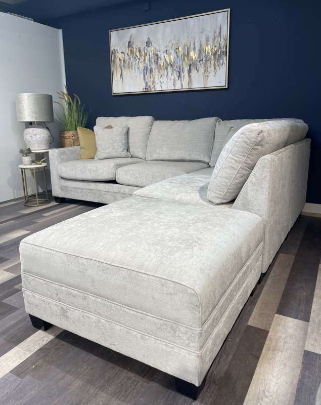 Metro Corner Sofa Bed with Footstool