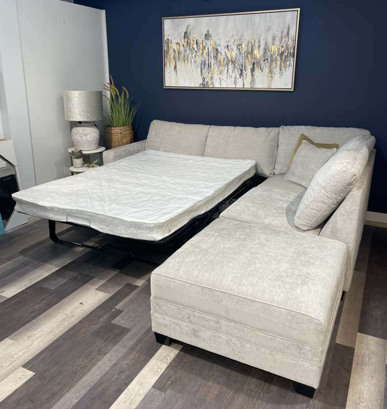 Metro Corner Sofa Bed with Footstool