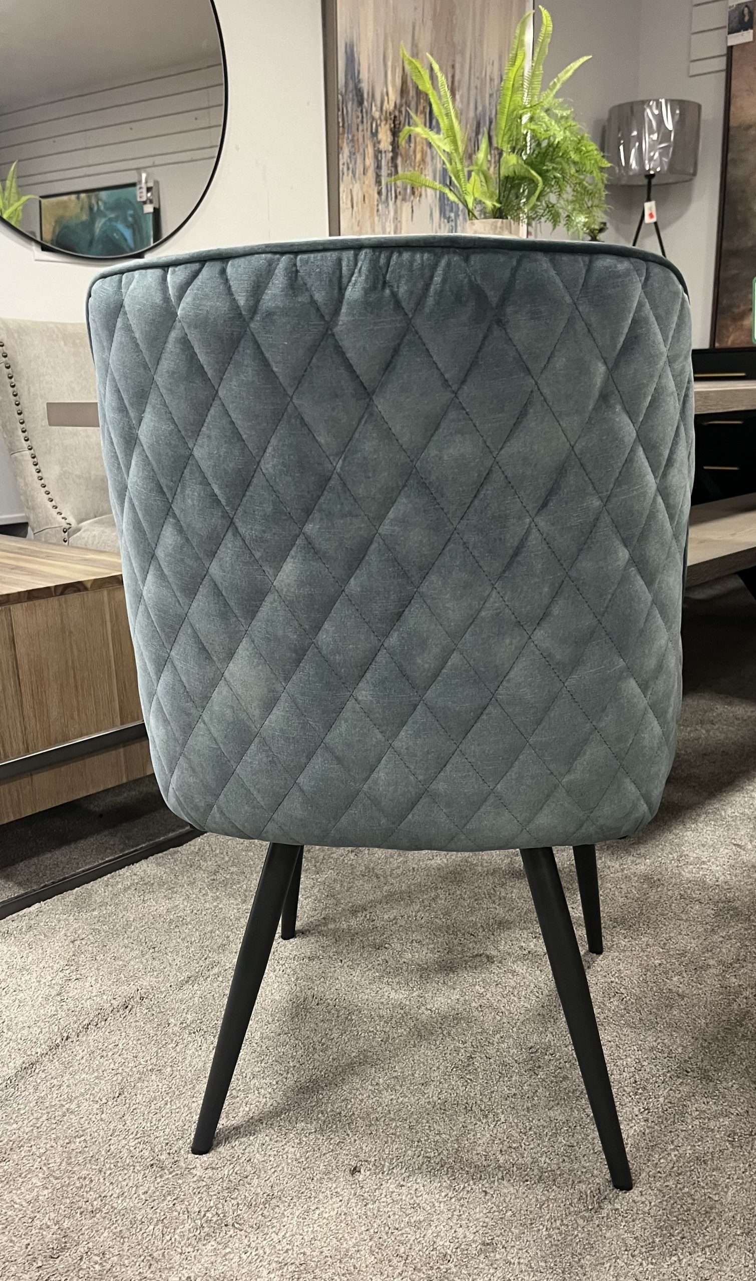 Casper Emerald Teal Dining Chair