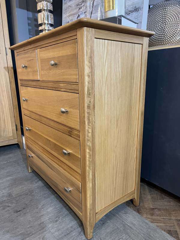 Lagan Tall Chest of Drawers Oak