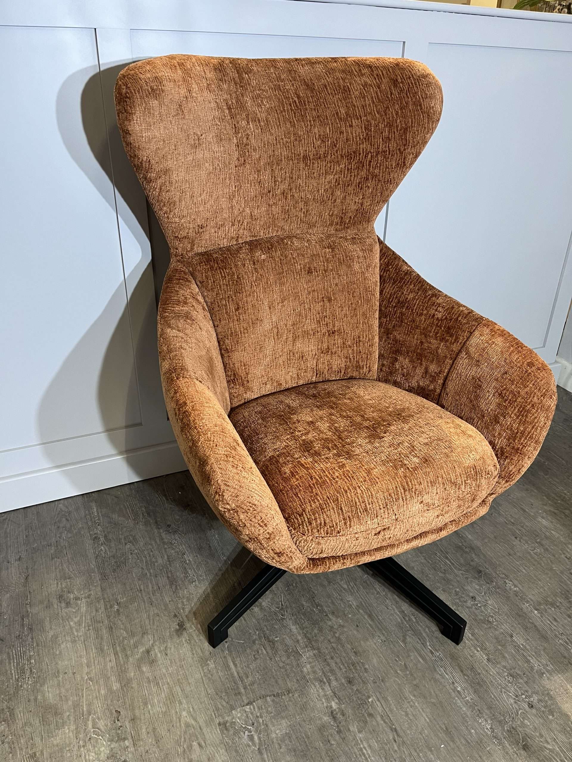 Leisure Swivel Chair Pumpkin