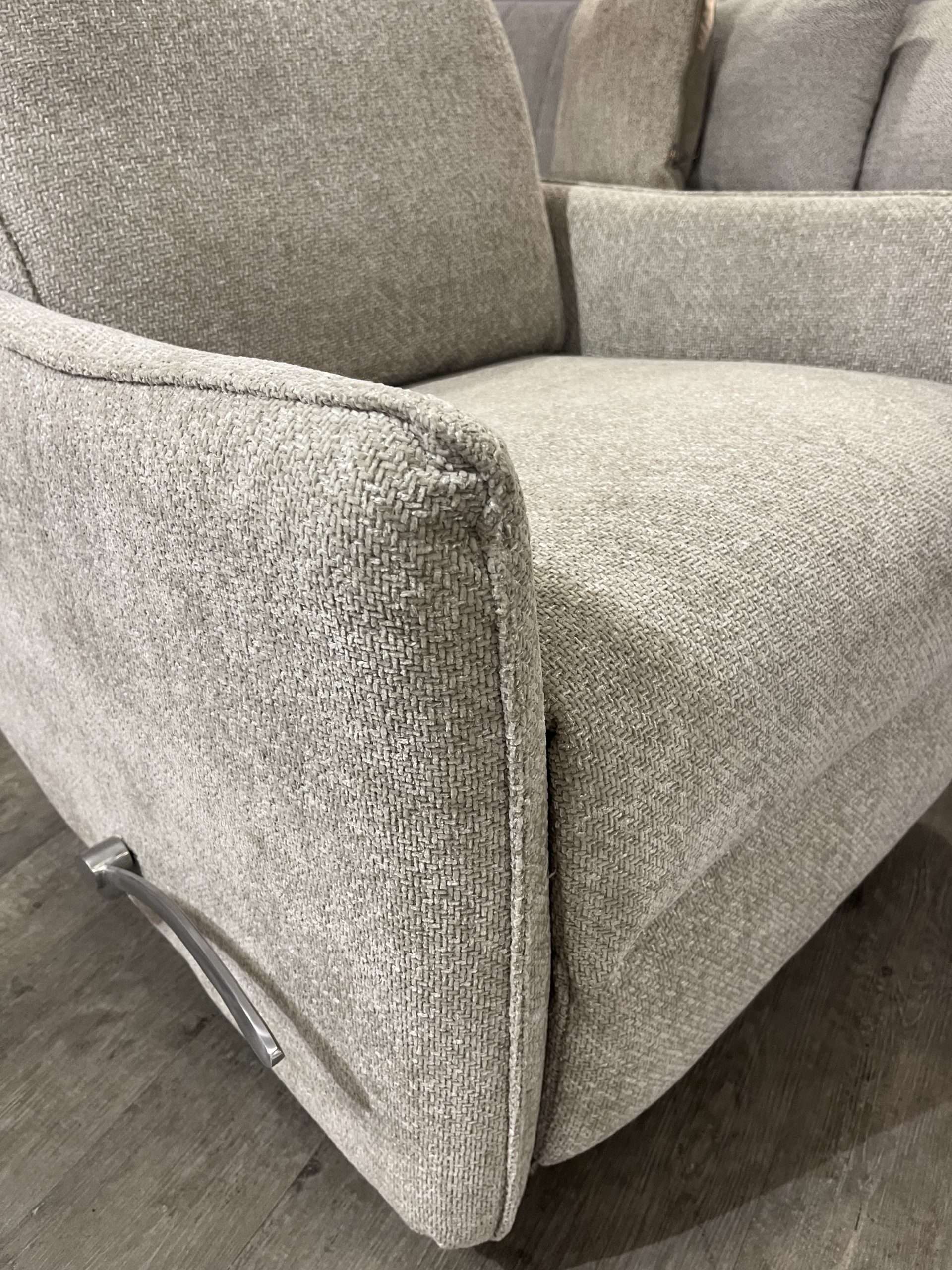 Lyco Swivel Rocker Recliner Chair Beige