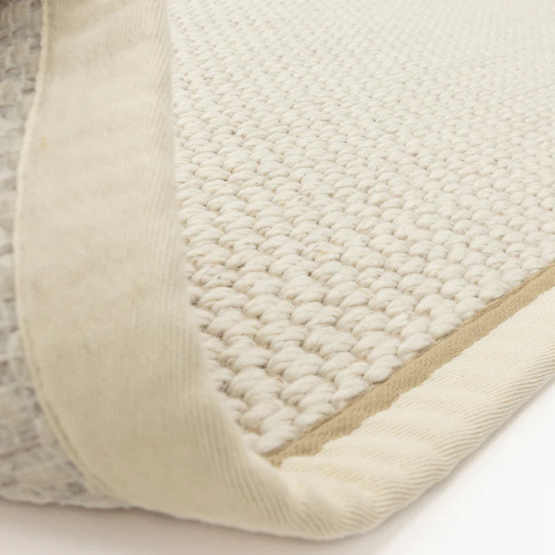 Asiatic Korra Double Loop Cream Linen Rug
