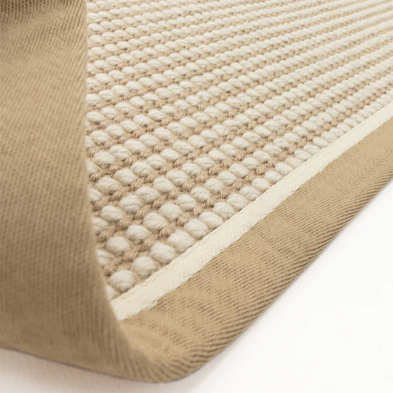 Korra Loop Linen Cream Runner