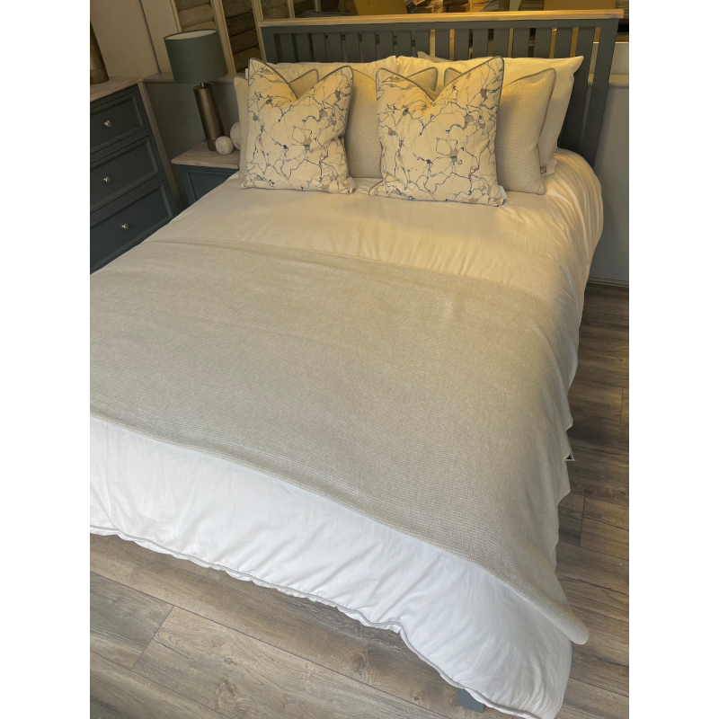 Maldron Midnight Grey 4ft6 Double Bedframe