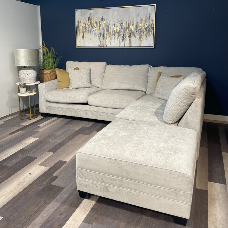 Metro Corner Sofa Bed with Footstool