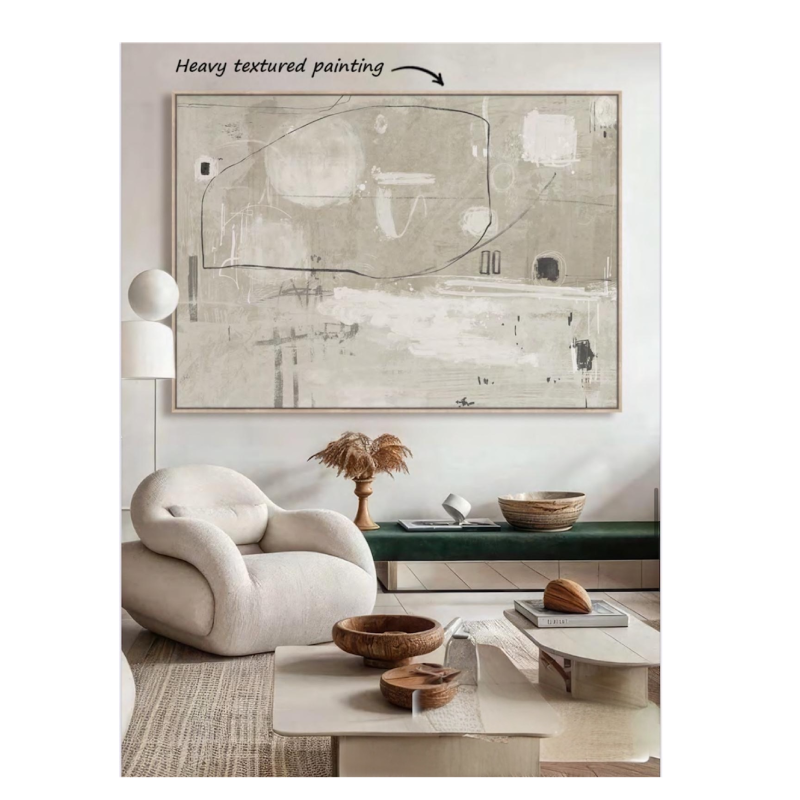 Space Abstract II Framed Art