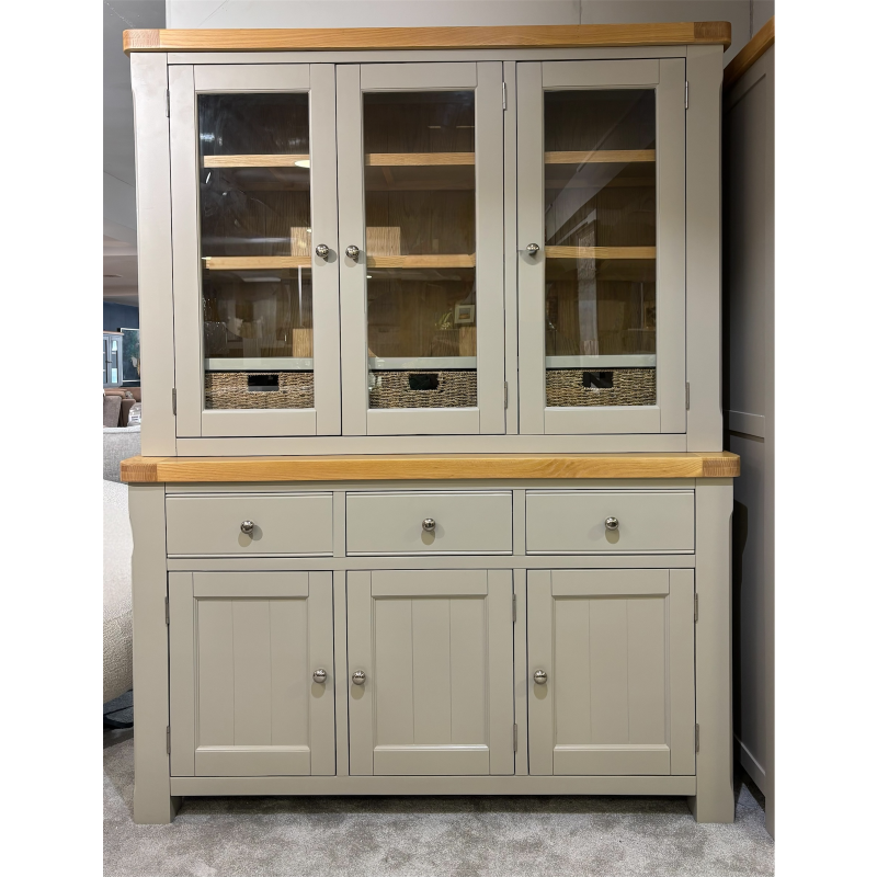 Athens Putty Kitchen Dresser by Ger Gavin Interiors