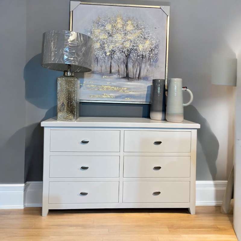 Alaska Wide Chest of 6 Drawers