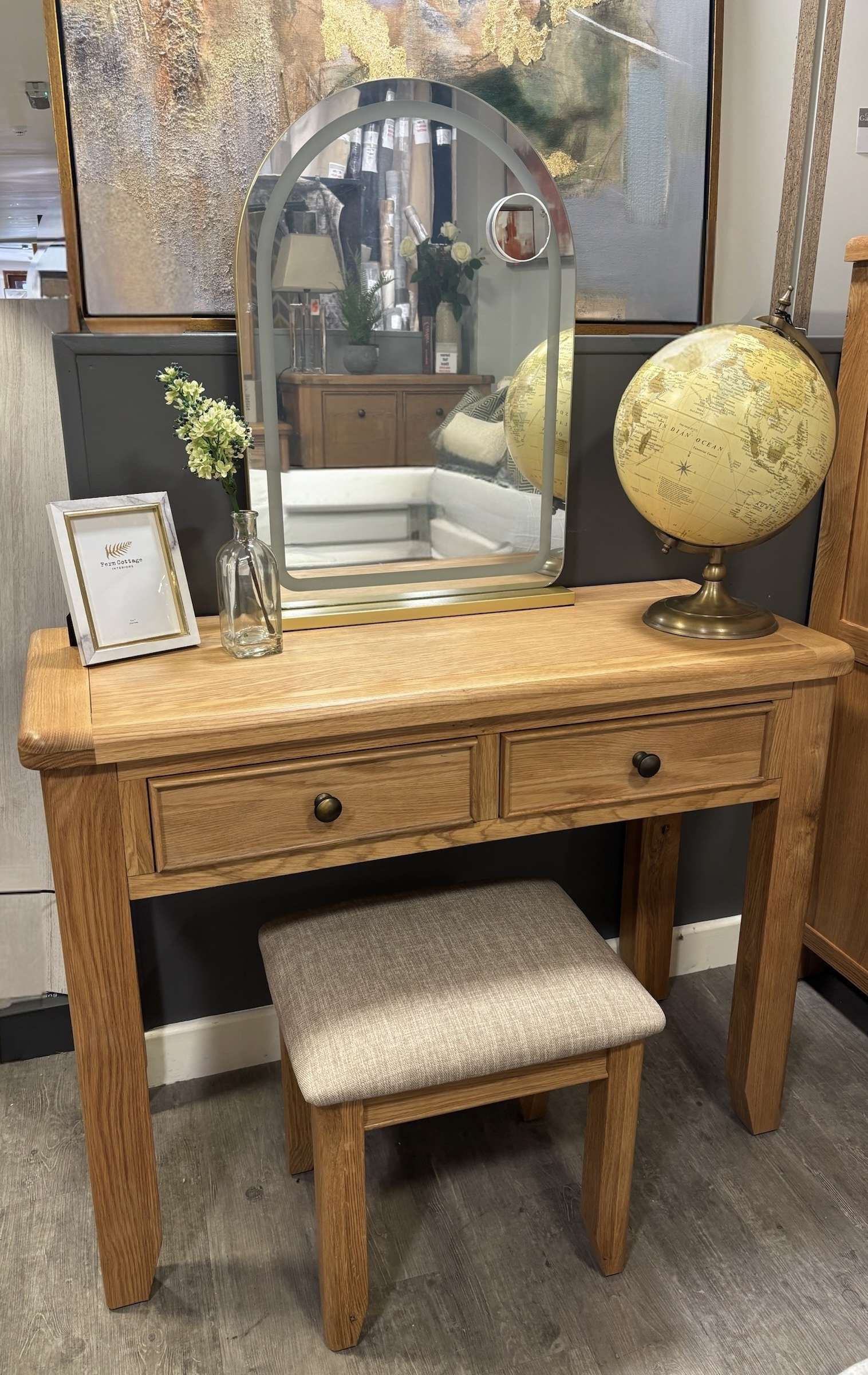 Burton Dressing Table Stool