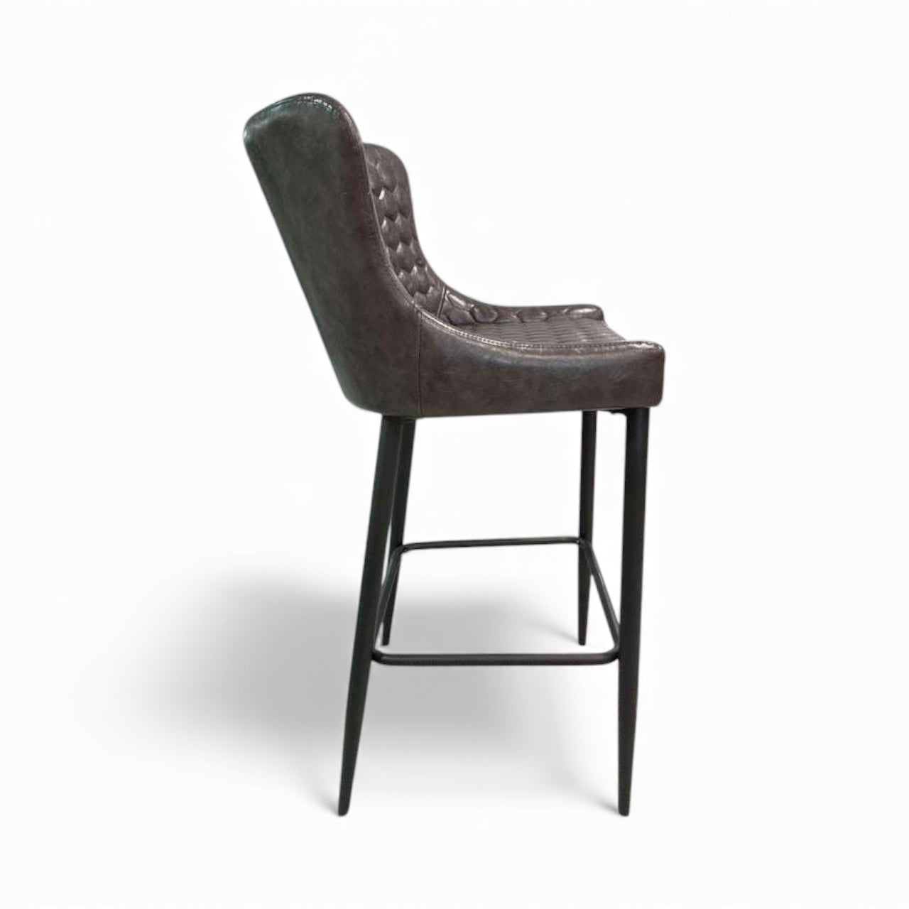 Ottawa Bar Stool Grey PU