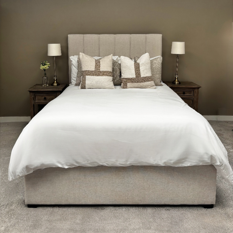 Yara 5ft King Bedframe with 2 Drawers