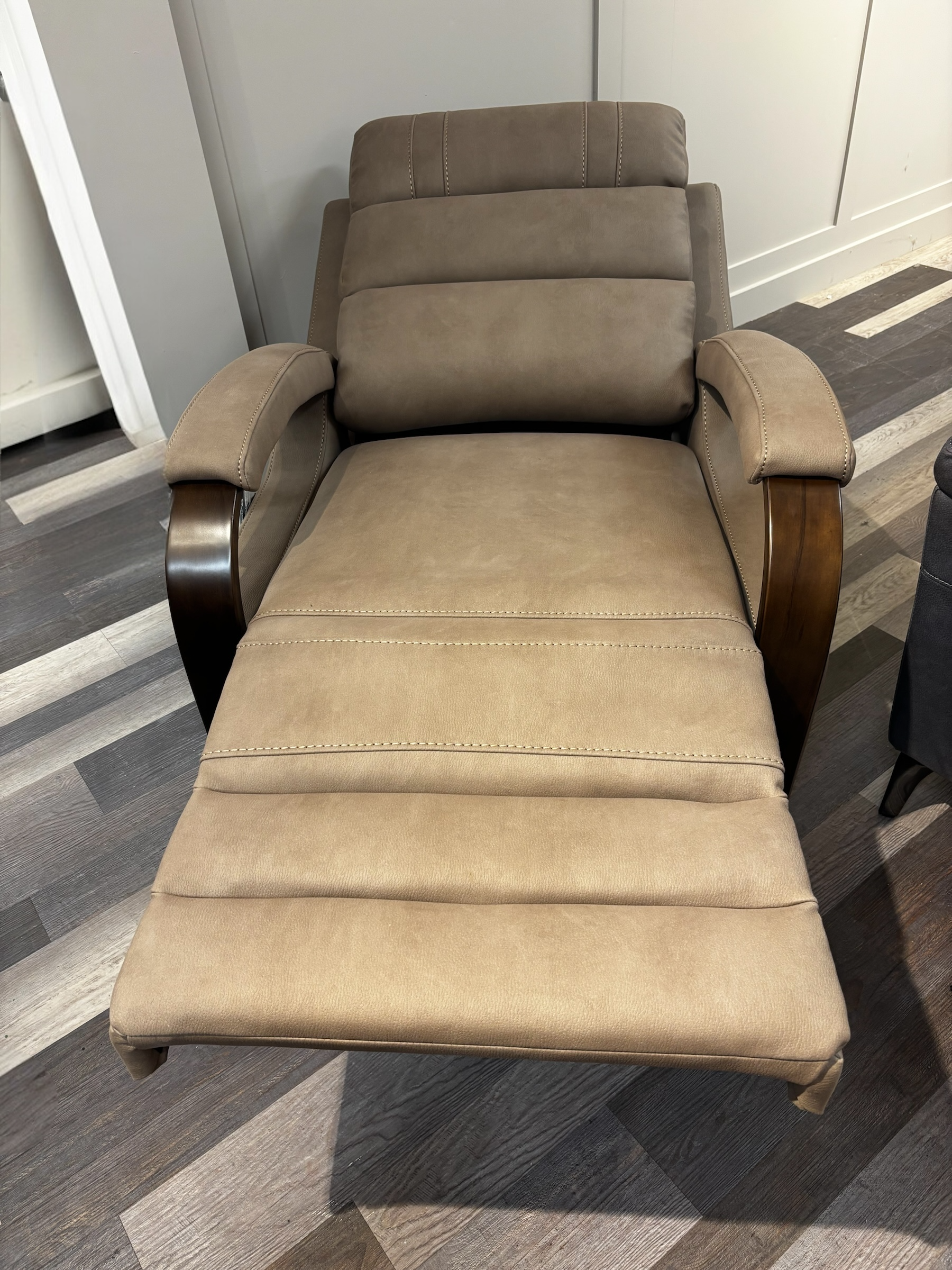 Tilt and Lift Armchair Tan