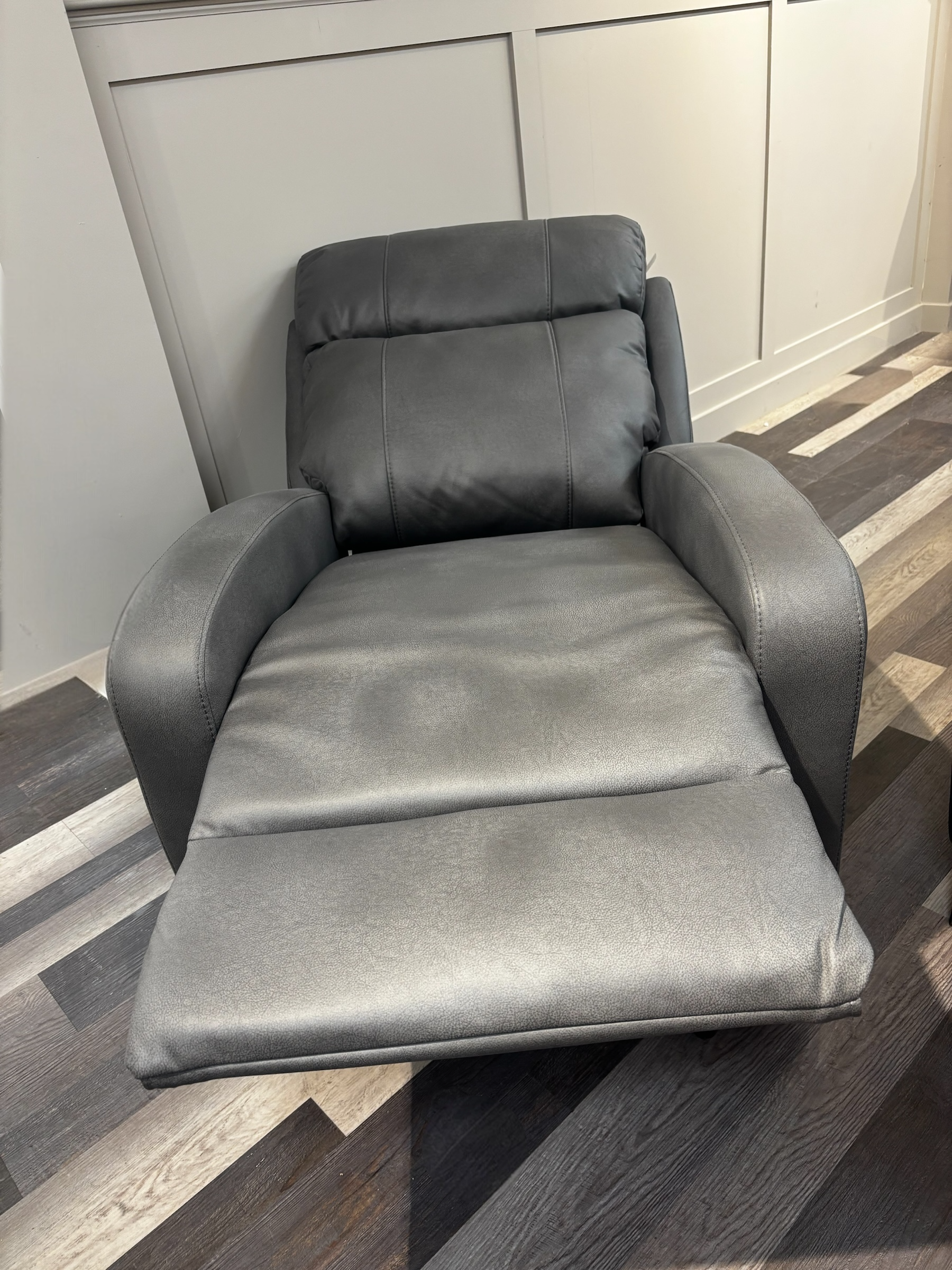 Tilt and Lift Armchair Grey