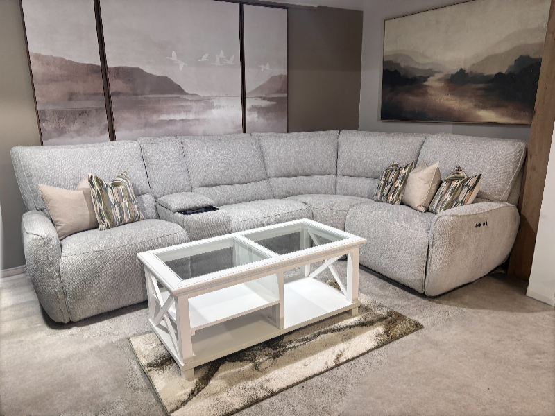 Zenity 5 Piece Electric Recliner Corner Sofa