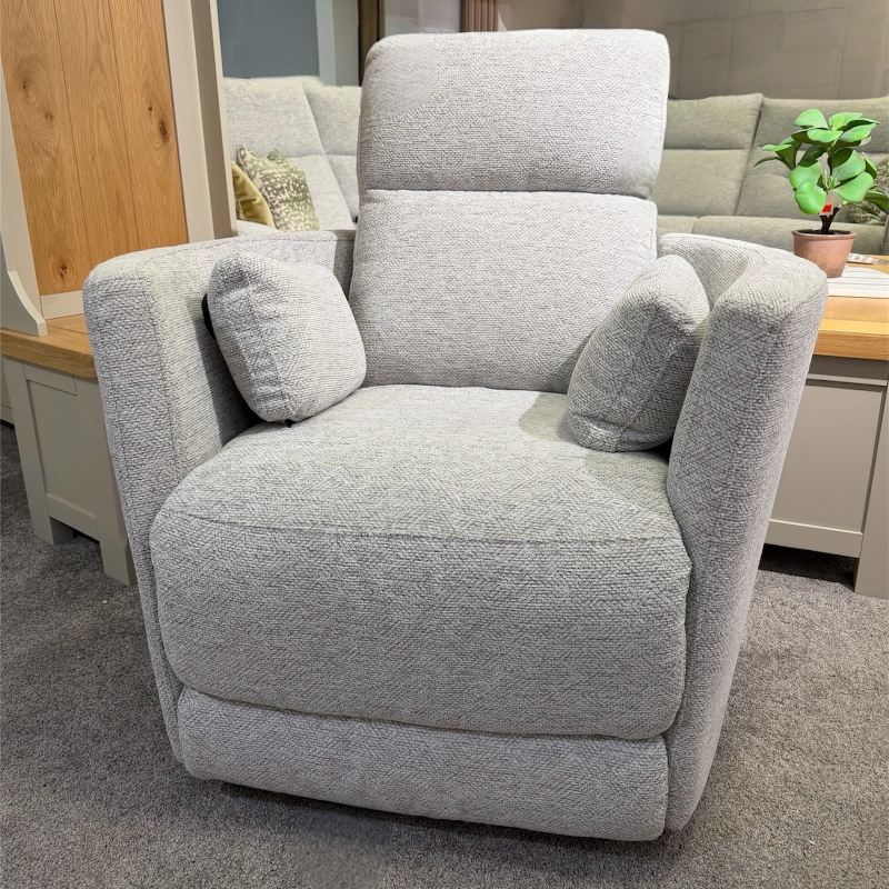 Jupiter Swivel Recliner Chair Grey