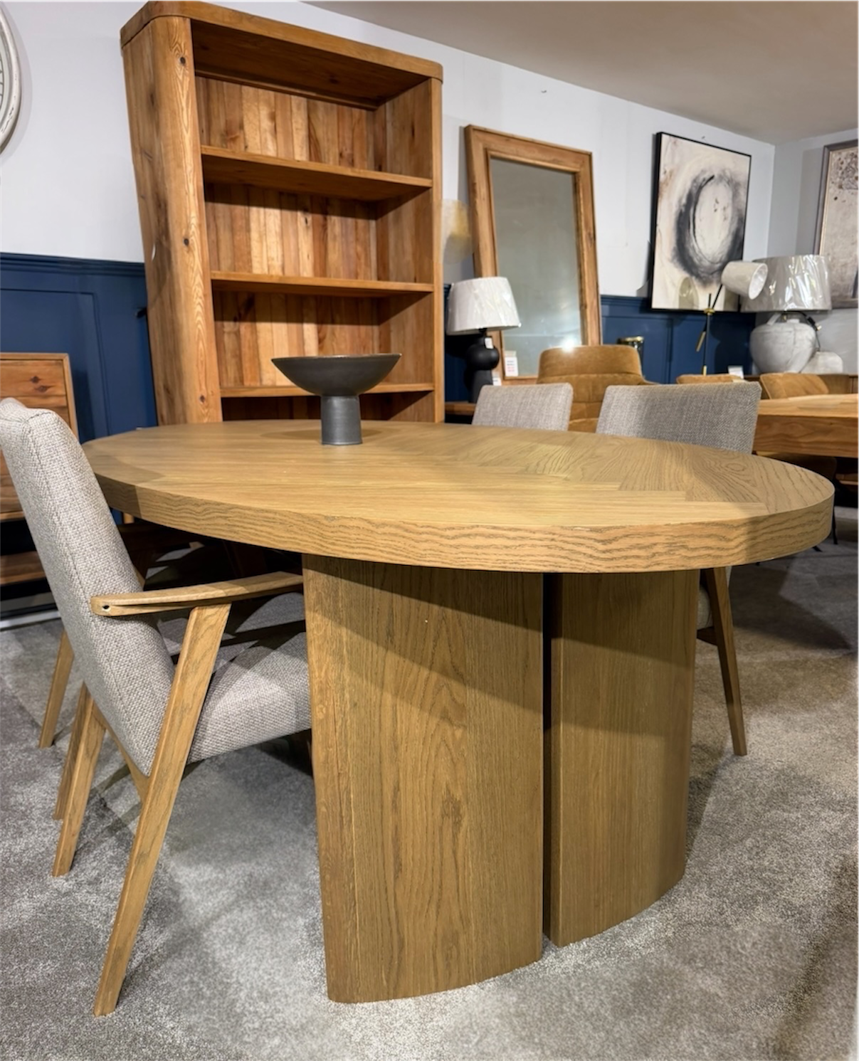 Reeded Dining Table