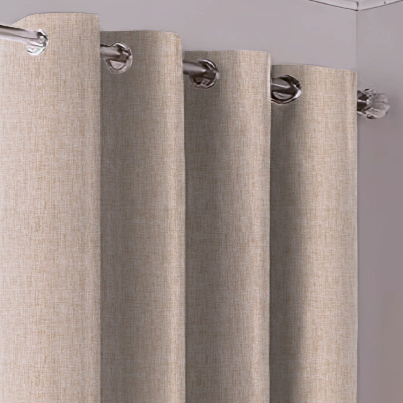 Pure Chenille Blackout Eyelet-Natural