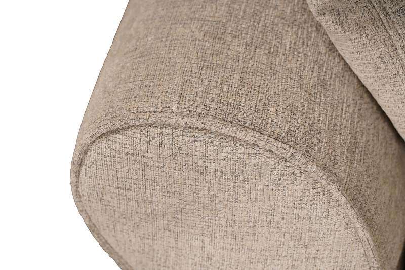 Regent Beige Fabric Left Corner Sofa