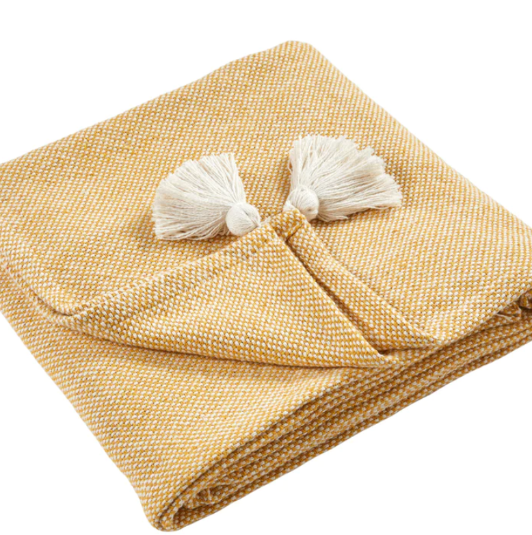 Kaidon Ochre Throw 130x180cm