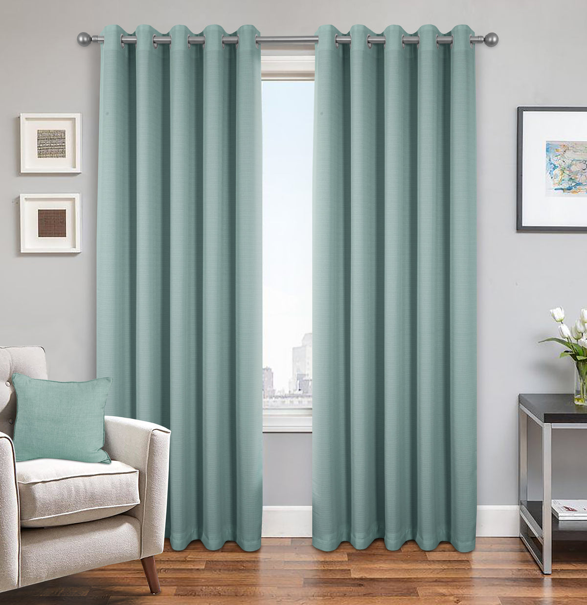 Shady Eyelet Black Out Curtains | Shady Sage