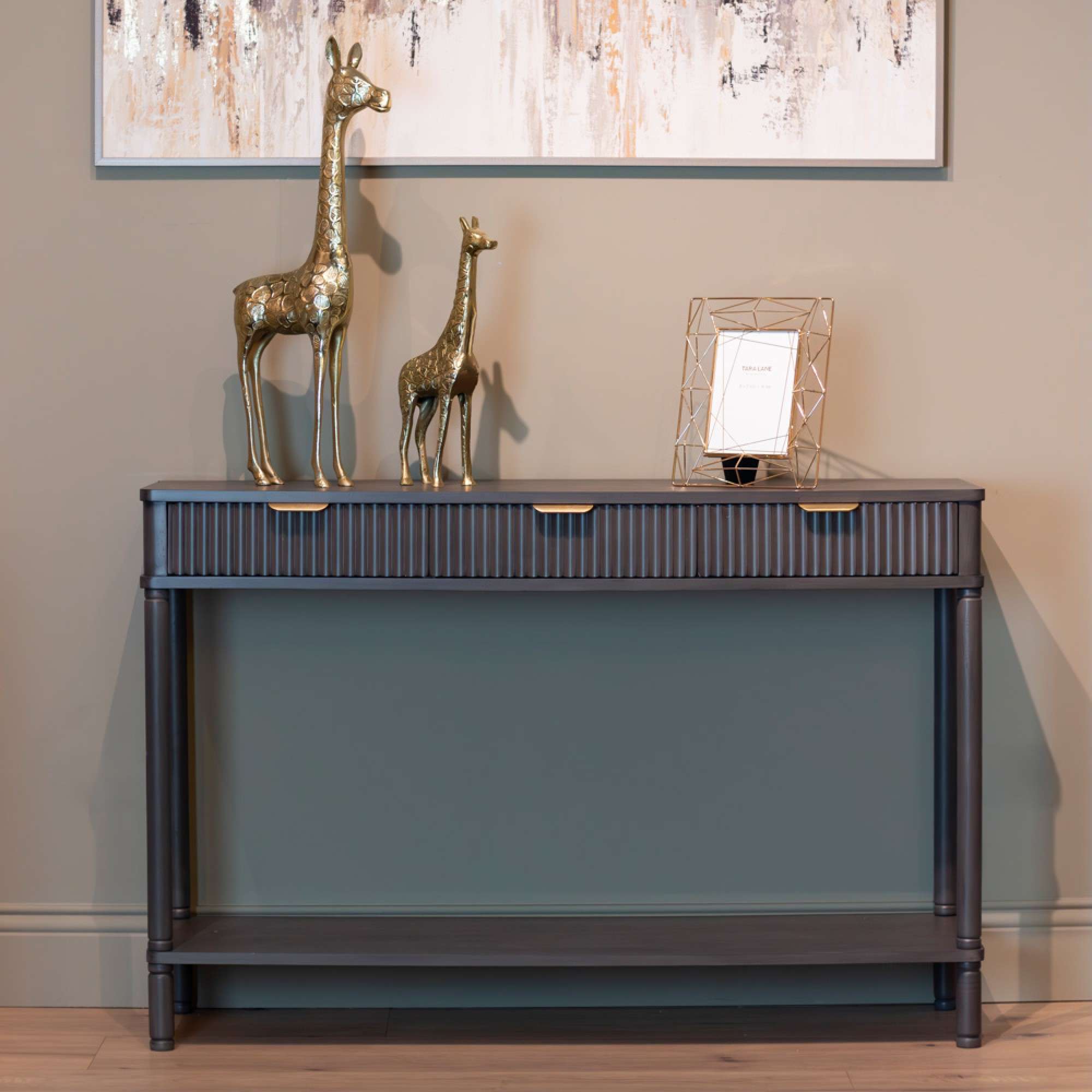 Harman 3 Drawer Console Table