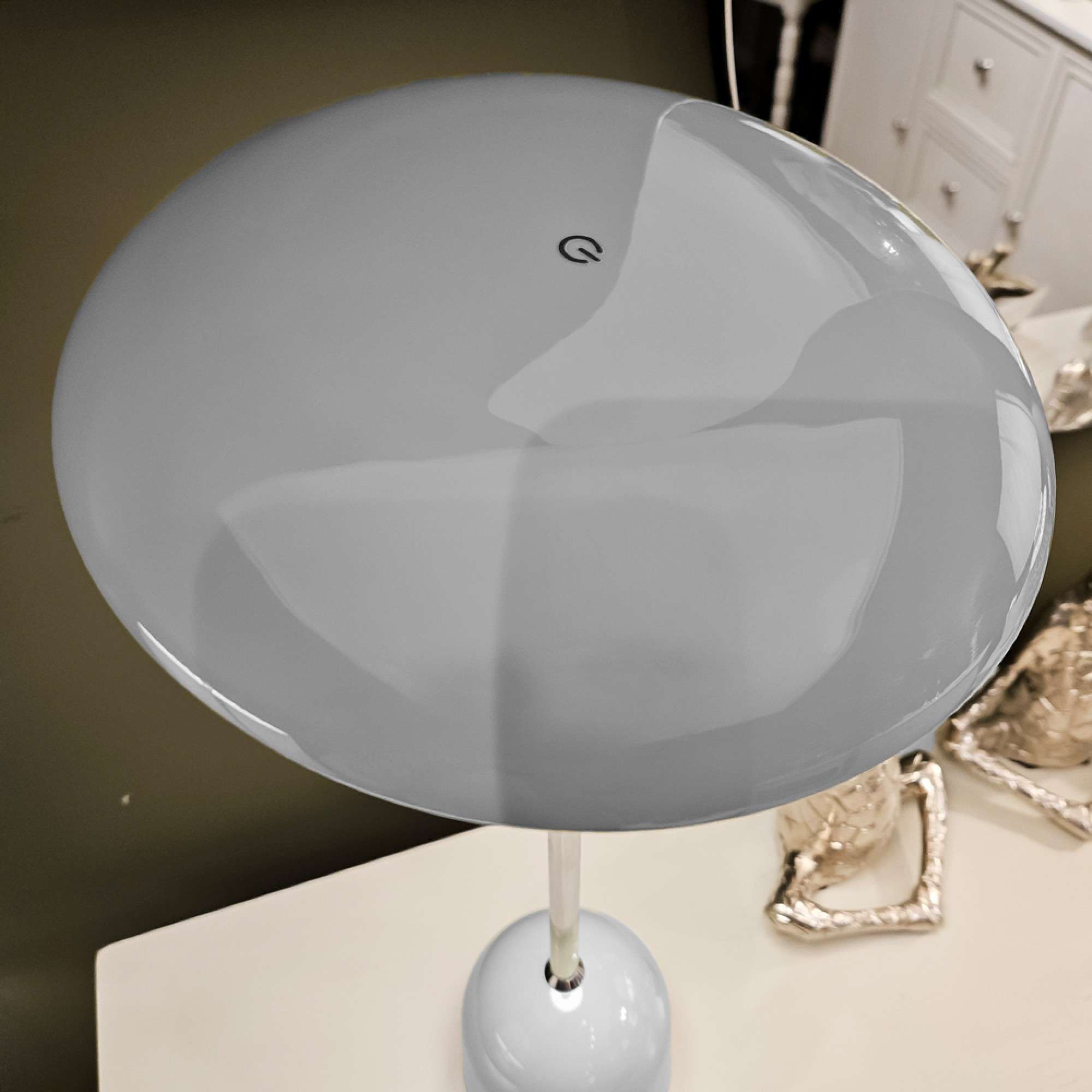 Astra USB Rechargeable Lamp Grey