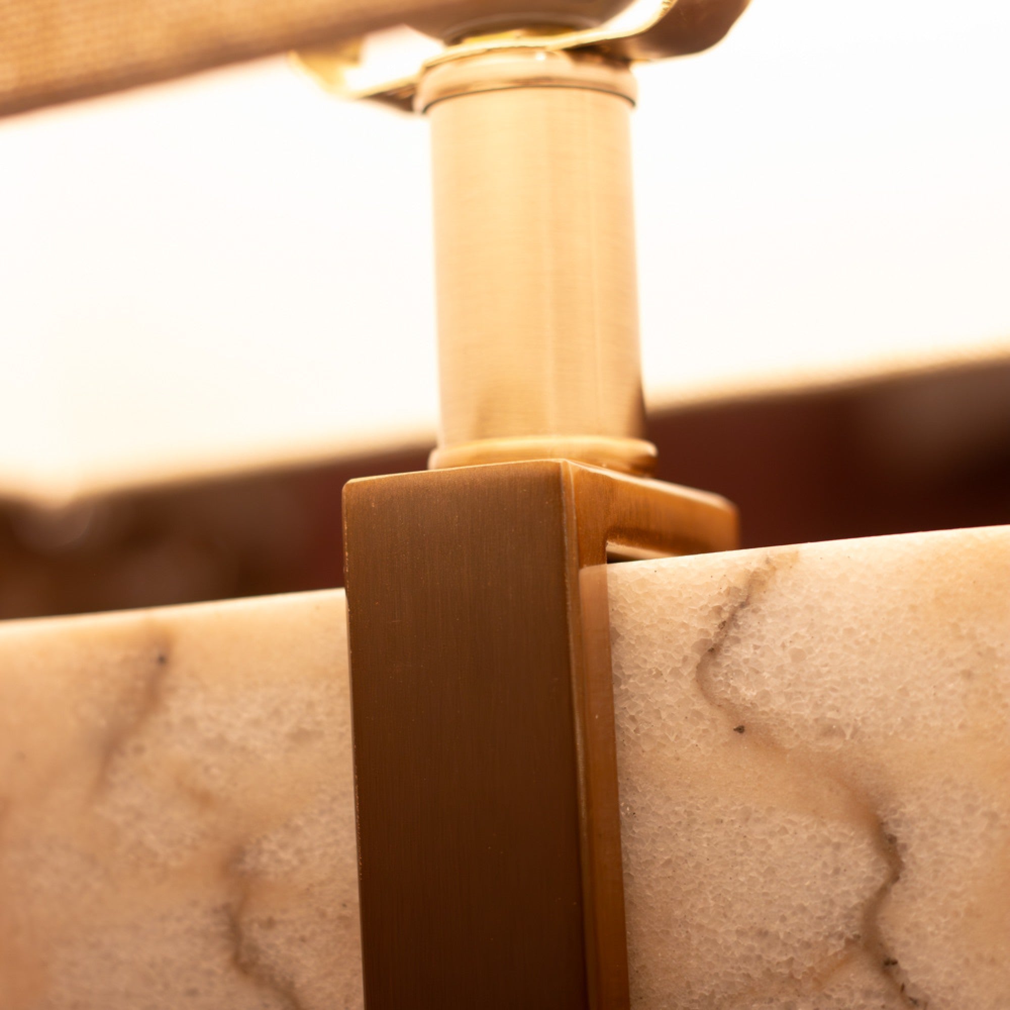 Kalani marble table lamp 70cm