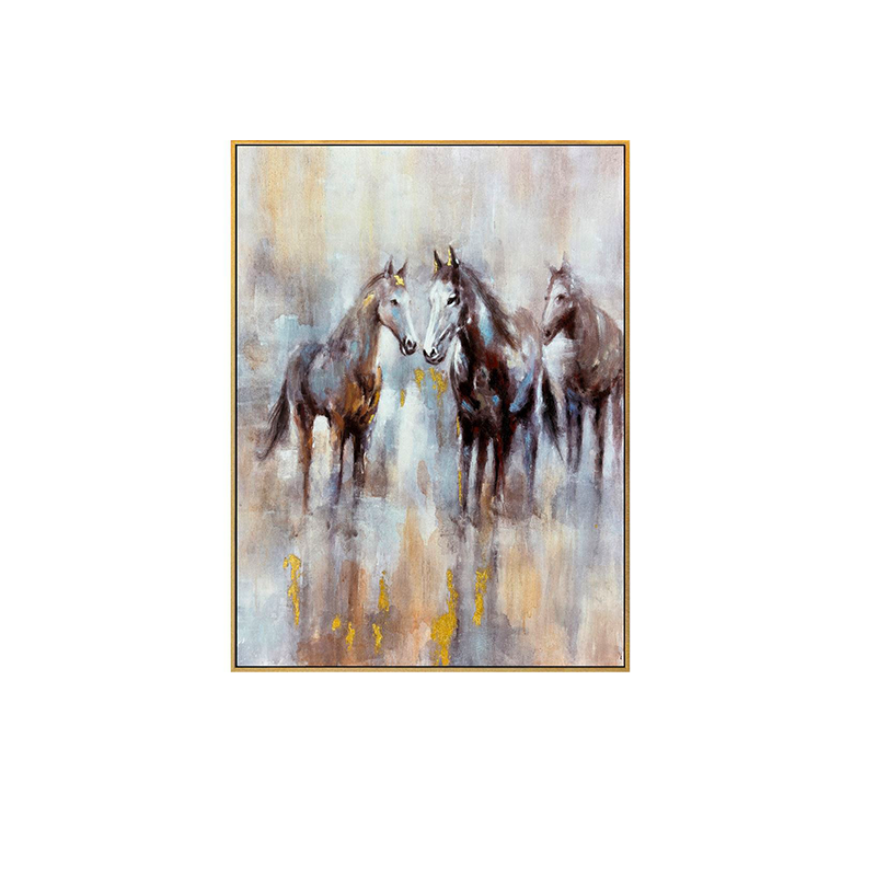 Trio of Horses Framed Art