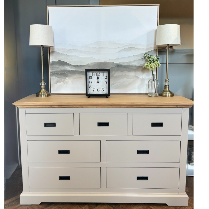 Clarke Wide Chest of Drawers