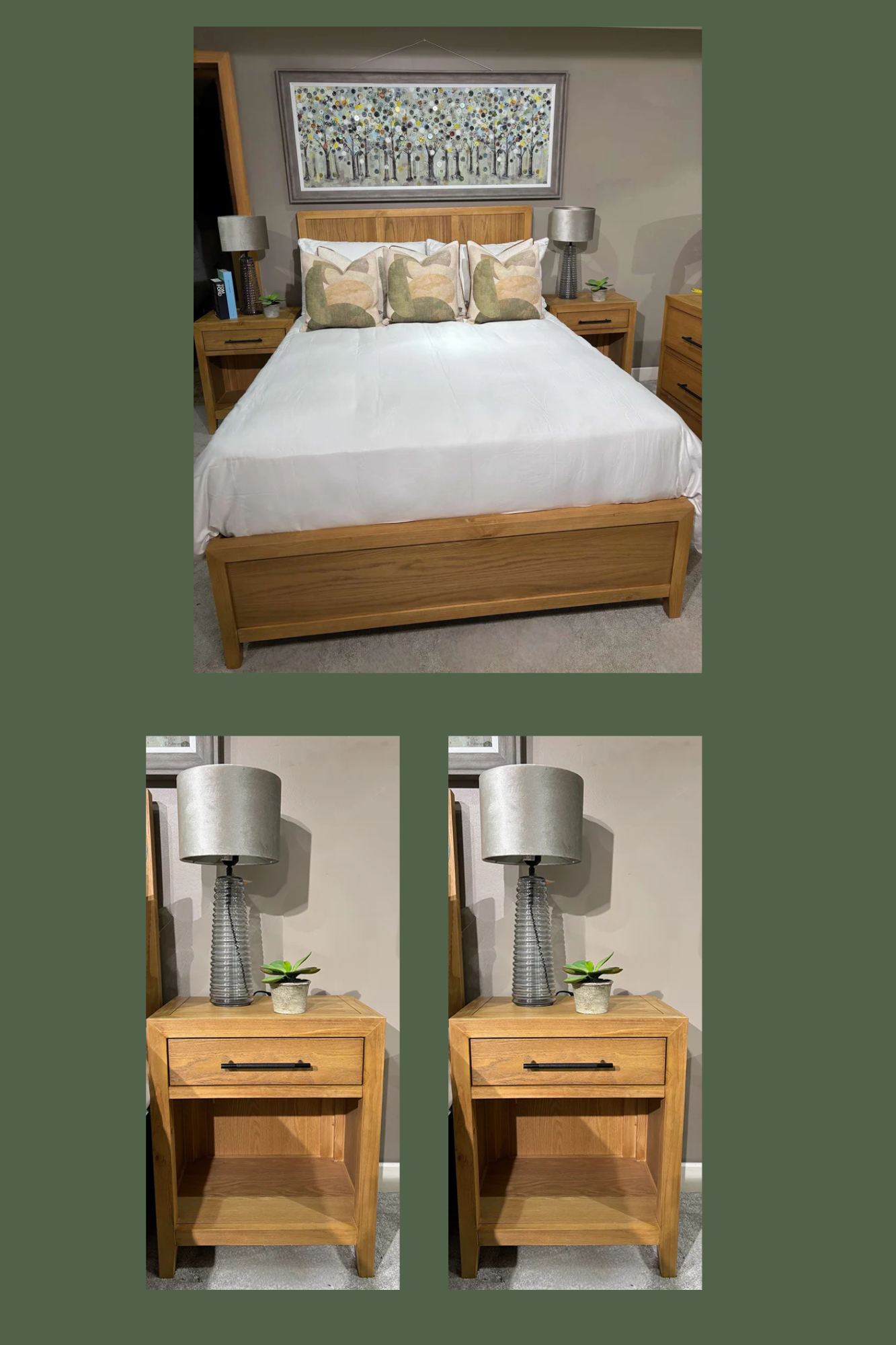 Fairfax Package Deal with 5ft Bedframe & 2 Lockers