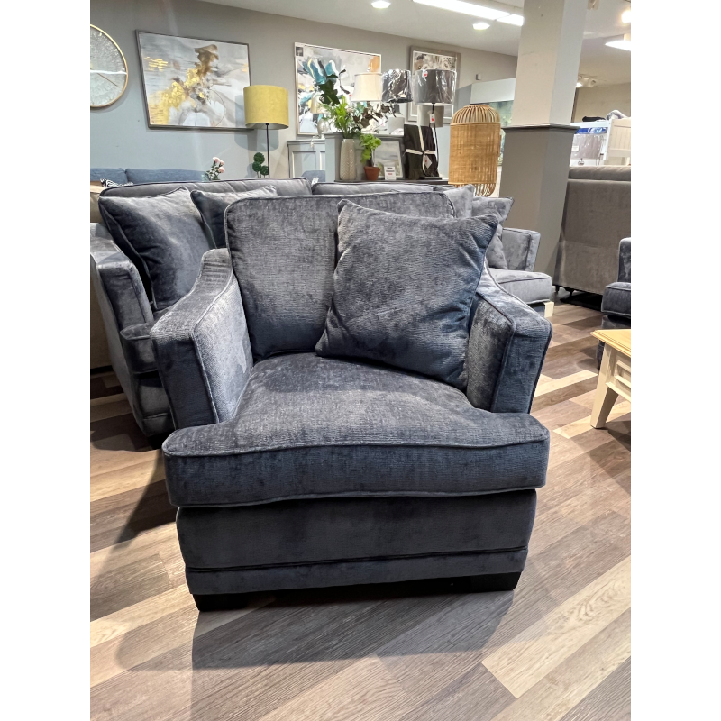 Camden Navy Armchair