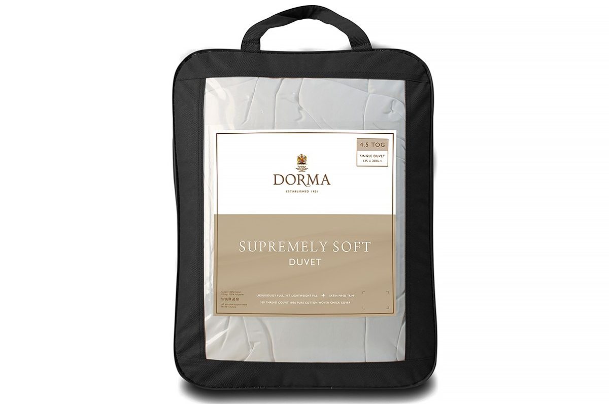 Dorma Supremely Soft 10.5 Tog Superking Duvet