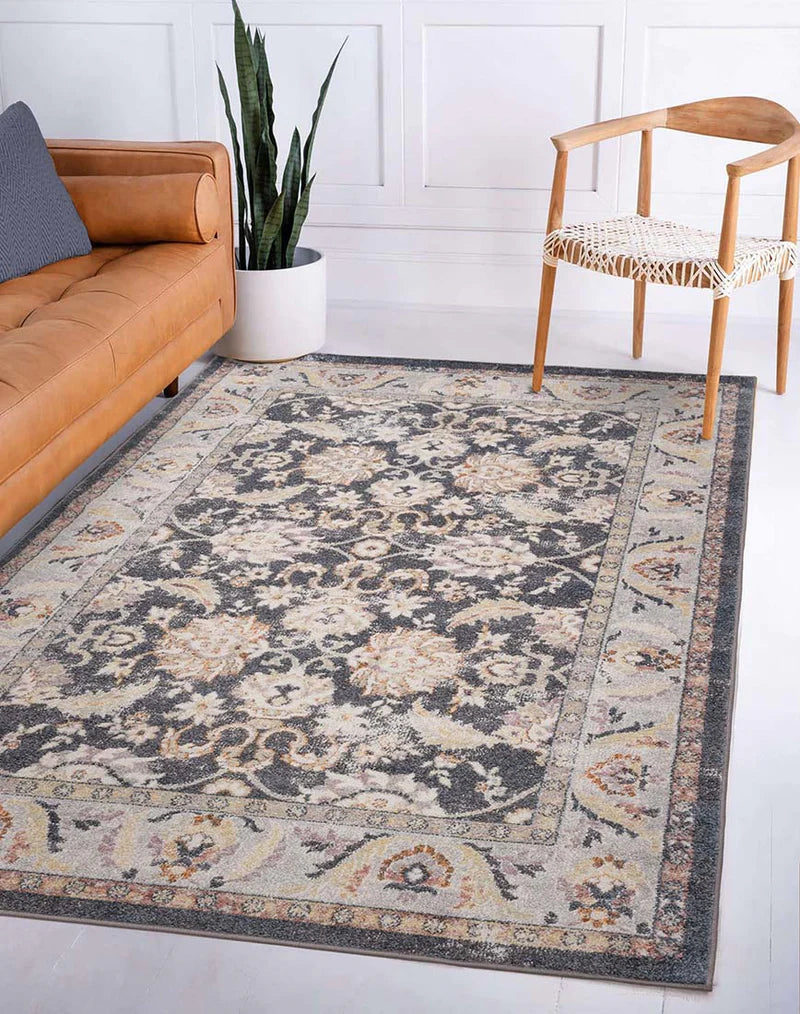 Flores Farah Classic Persian Border Rug FR07 by Asiatic
