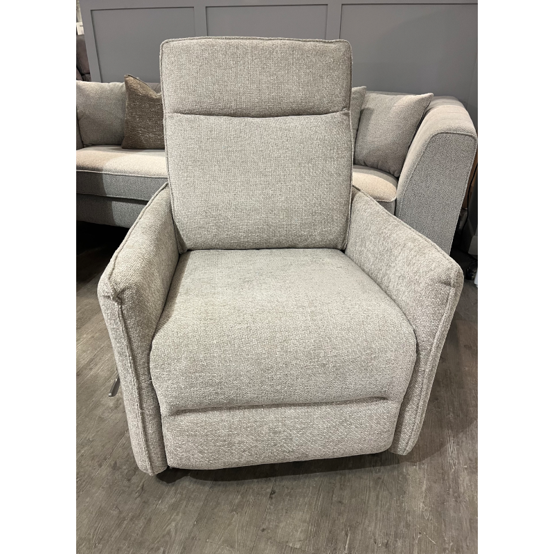Lyco Swivel Rocker Recliner Chair Beige
