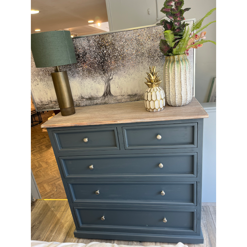 Maldron Midnight Grey Chest of Drawers