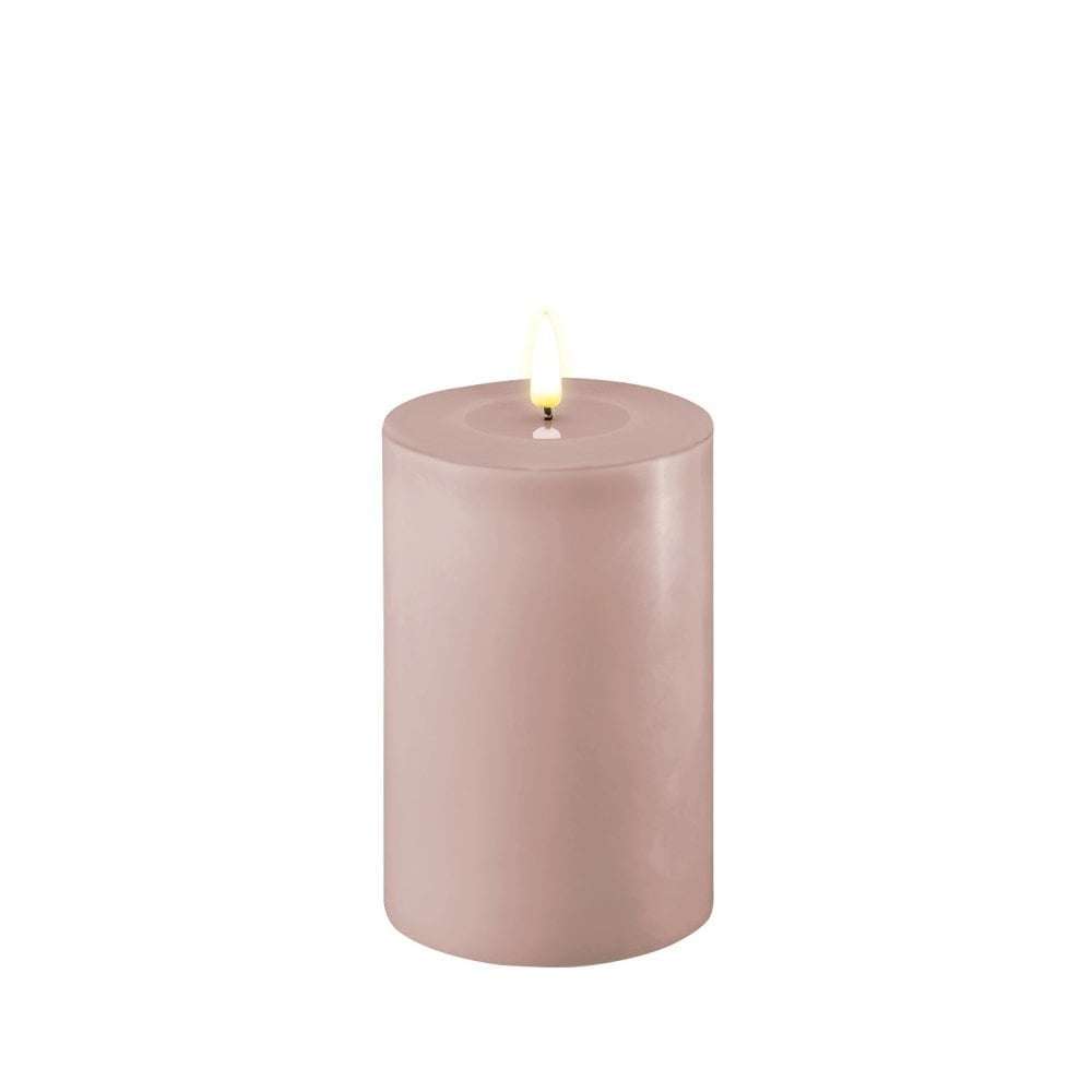 Deluxe Homeart Rose LED Candle 10 x 15cm