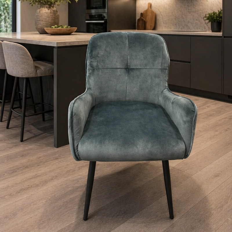 Casper Emerald Teal Dining Chair