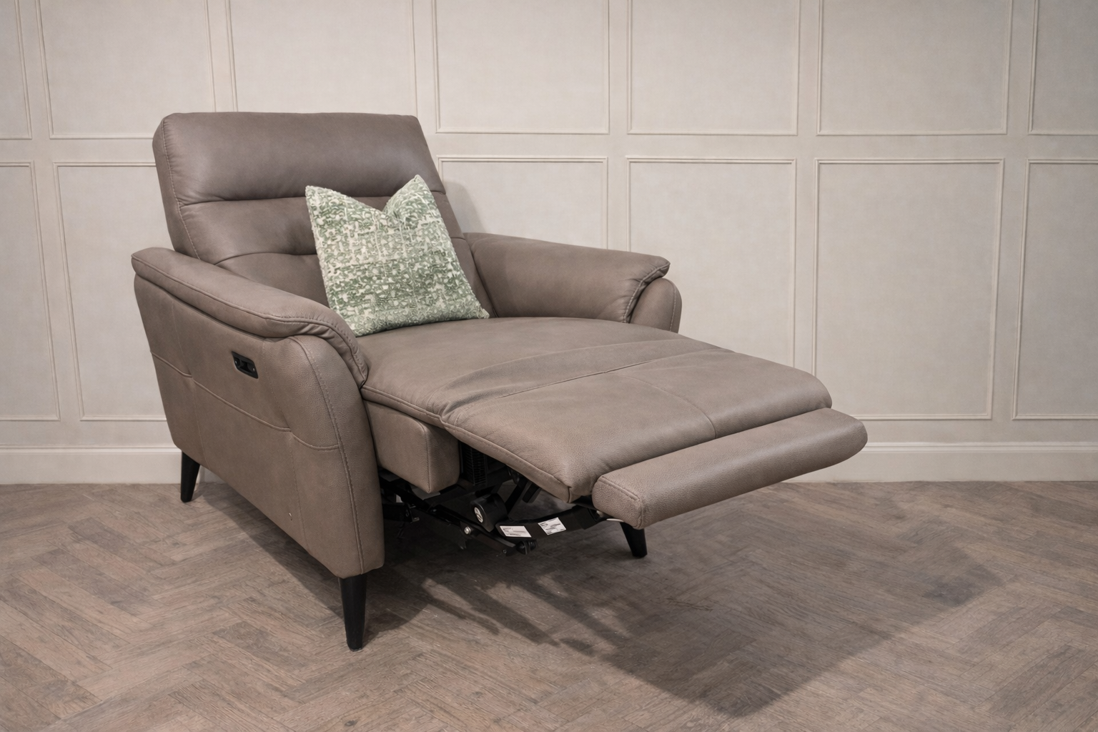 Mono 1 Seater Leather Electric Recliner Armchair