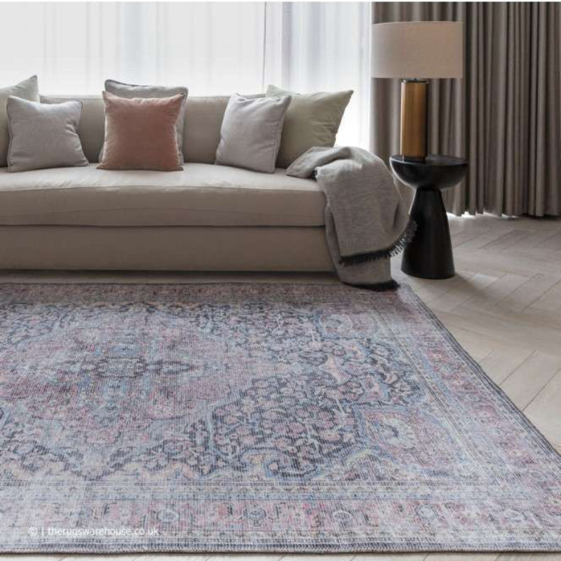 Kaya Rana Vintage Style Flatweave Rug KY11 by Asiatic