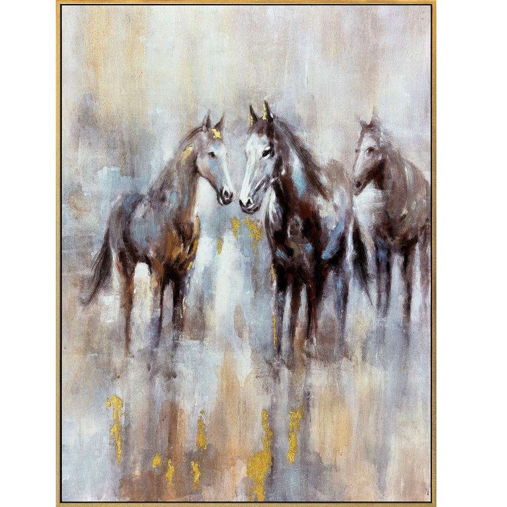 Trio of Horses Framed Art